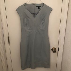 Size 8 light blue banana republic dress